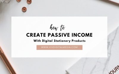 How to Create Passive Income with Digital Stationeries